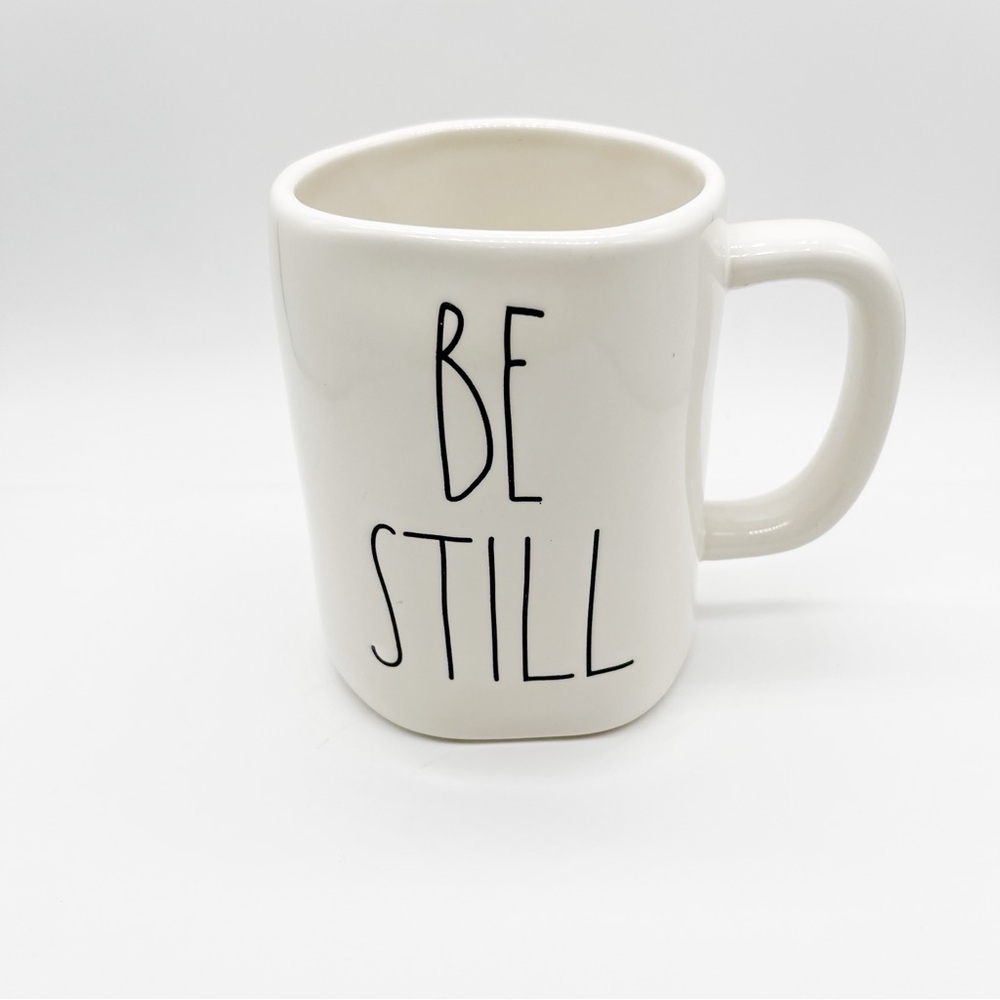 Rae Dunn Be Still Mug 16 oz
